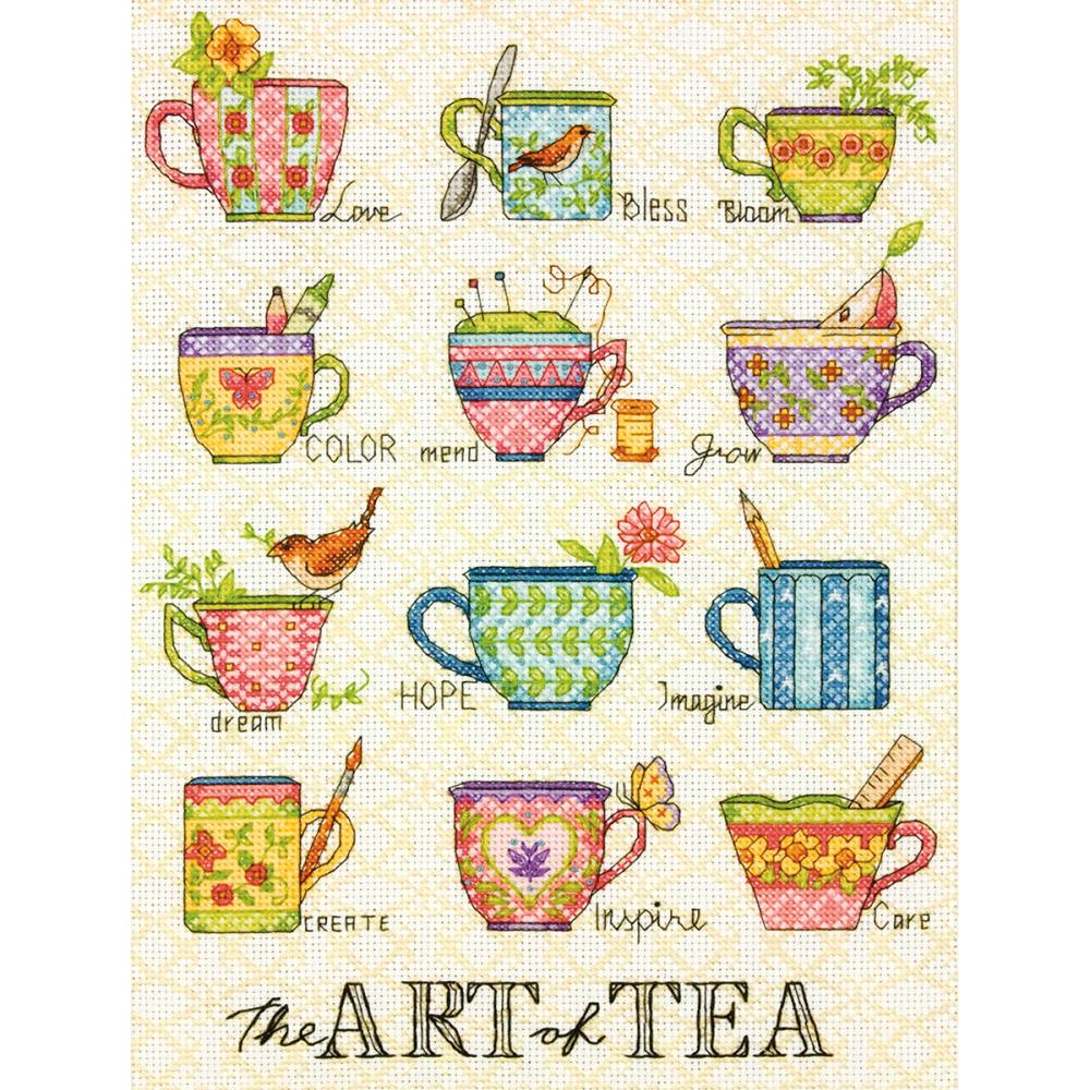 (image for) The Art Of Tea Counted Cross Stitch Kit